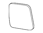 88944456 - Body: Mirror Glass for Chevrolet: Express 1500, Express 2500, Express 3500 | GMC: Savana 1500, Savana 2500, Savana 3500 Image