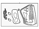 8156147160 - : Tail Lamp Assembly for Toyota: Prius V Image