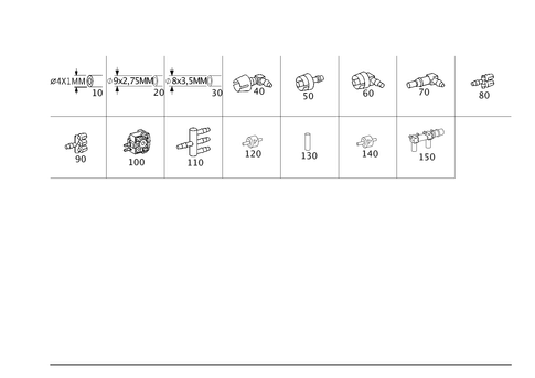 Engine Vacuum Connection and Light Range Regulator for 2006 Mercedes-Benz C230 #0