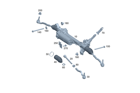 Steering Gear for 2026 Mercedes-Benz G550 #0