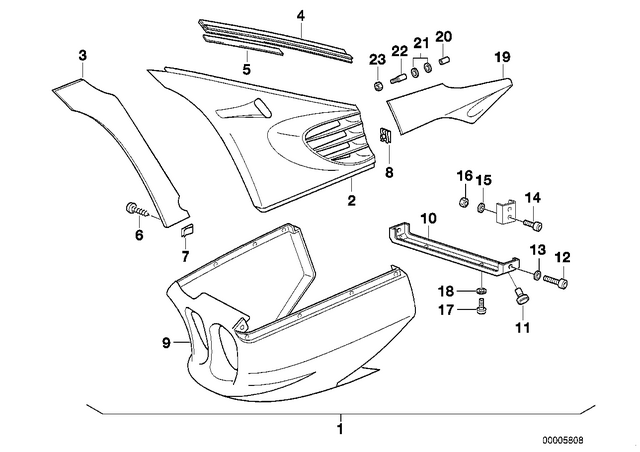 46632307423 - : Battery Cover Left Prime Coated for BMW-Motorrad Image