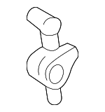 95B253230 - : Catalytic Converter Bracket for Porsche Image