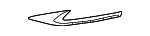 52566F6020 - Body: Finish Molding for Lexus Image