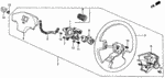 90380SB2003 - Chassis: NUT, SELF-LOCK (OHASHI) for Honda Image