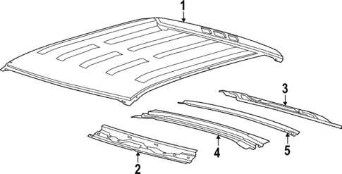 Roof & Components for 2024 Ford Maverick #0