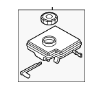 34336772413 - Body: Reservoir for Mini: Cooper, Cooper Countryman, Cooper Paceman Image