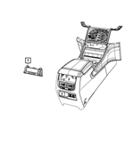 68376534AC - Electrical: A/c And Heater Control for Mopar Image