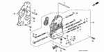 24630P24J00 - Transmission - Automatic: ARM, CHANGE DETENT for Honda Image