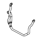 LR011480 - Cooling System: Hose &amp; Tube Assembly for Land-Rover Image