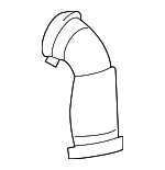 LR033995 - Cooling System: Thermostat Unit Tube for Land Rover: LR4, Range Rover, Range Rover Sport Image