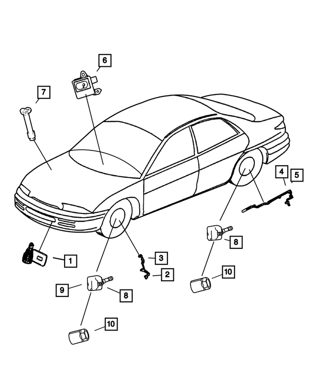 4698662 - Electrical: A.t.c. Sun Sensor for Mopar Image image
