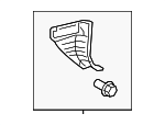 62112AK010C0 - Body: Kick Panel for Toyota Image