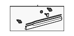 7507548901 - Body: Body Side Molding for Toyota: Highlander Image