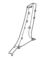 EG2168220C02 - Body: Lower Center Pillar Trim for Mazda: CX-7 Image