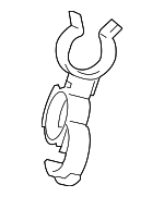 940800287 - : Vacuum Hose Clip for Suzuki Image