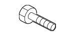 994541025 - Exhaust: Bracket Front Bolt for Mazda: 2, CX-7, CX-9 Image