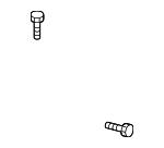 994790612 - Exhaust: Insulator Bolt for Mazda: 2, 3, 5, 6, CX-3, CX-30, CX-5, CX-7, CX-70, CX-9, CX-90, MX-30 EV Image