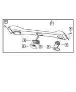 82204647 - Mopar Accessories - Component Parts: Sound Bar Speaker Kit for Mopar Image