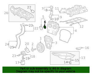2019-2026 GM Camshaft Position Actuator Magnet Gasket 12698384 | Chevy ...