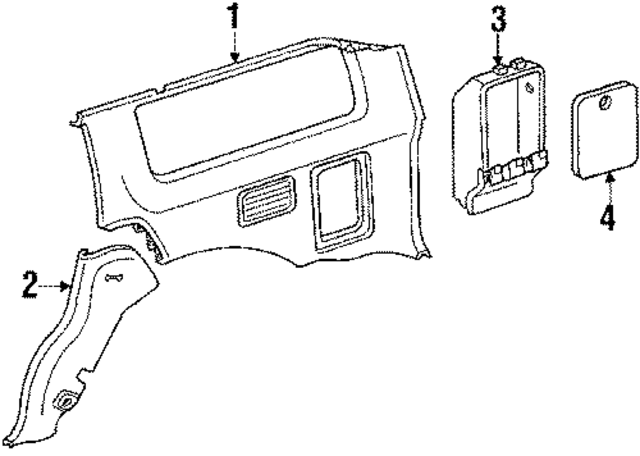 647158910503 - : Trim Panel for Toyota Image