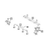 68180460AA - Fuel: Fuel Rail O Ring for Mopar Image