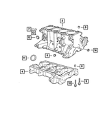 RL019344AE - : Short Block for Jeep: Liberty, Wrangler Image