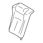 886201NM0C - Body: Seat Back Cover for Infiniti Image