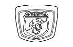 68349017AA - Body: Nameplate for Mopar Image