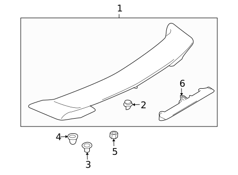 Spoiler for 2011 Nissan GT-R #0