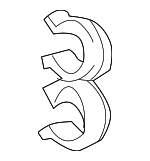 19519PR3003 - Cooling System: Stay for Acura: TL Image