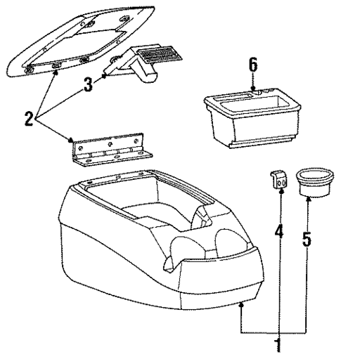 Center for 1992 Ford Bronco #0