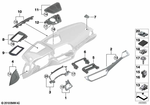 51456848194 - Vehicle Trim: Dashboard Trim, Maple, Front Passenger for BMW Image