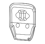 68343512AB - Body: Climate Controlled Seat Duct for Mopar Image
