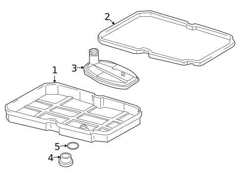 Transmission Components for 2004 Chrysler Crossfire #0