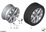 36116788007 - : Light Alloy Rim 36907111 for BMW Image