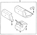 182041567007 - Electrical: High Mount Lamp for Mercedes-Benz Image
