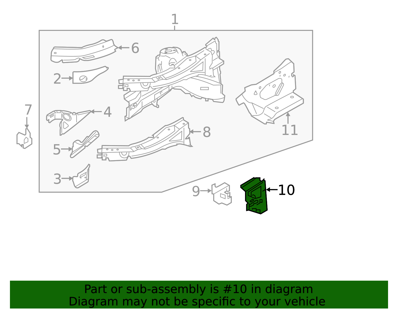 31462233 - Side Reinforced - 2018-2020 Volvo XC60 | Volvo OEM Parts Direct