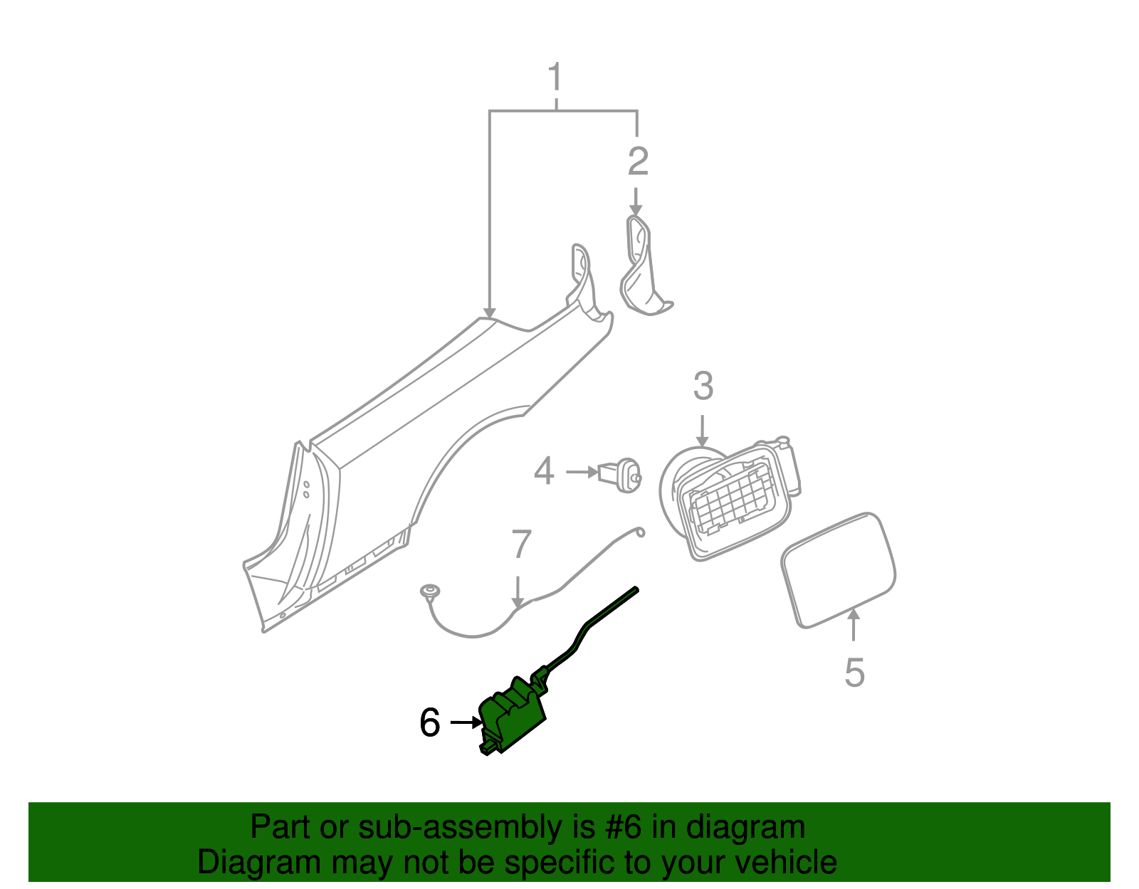 Door Actuator - BMW (67-11-6-987-631)