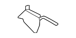 51118086320 - Body: Tow Eye Cap for BMW Image