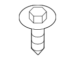 7149213164 - Body: Bumper Cover Bolt for BMW Image