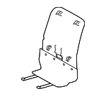 7170660112A6 - Body: Seat Back Panel for Lexus: GX460 Image