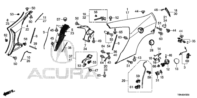 Rear Fenders for 2019 Acura NSX #0