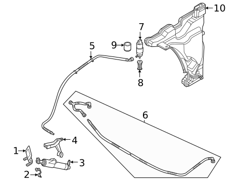 Washer Components for 2025 Audi A4 allroad #0