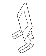 8W0955276FGRU - Wiper &amp; Washer: Headlight Washer Cover for Audi Image