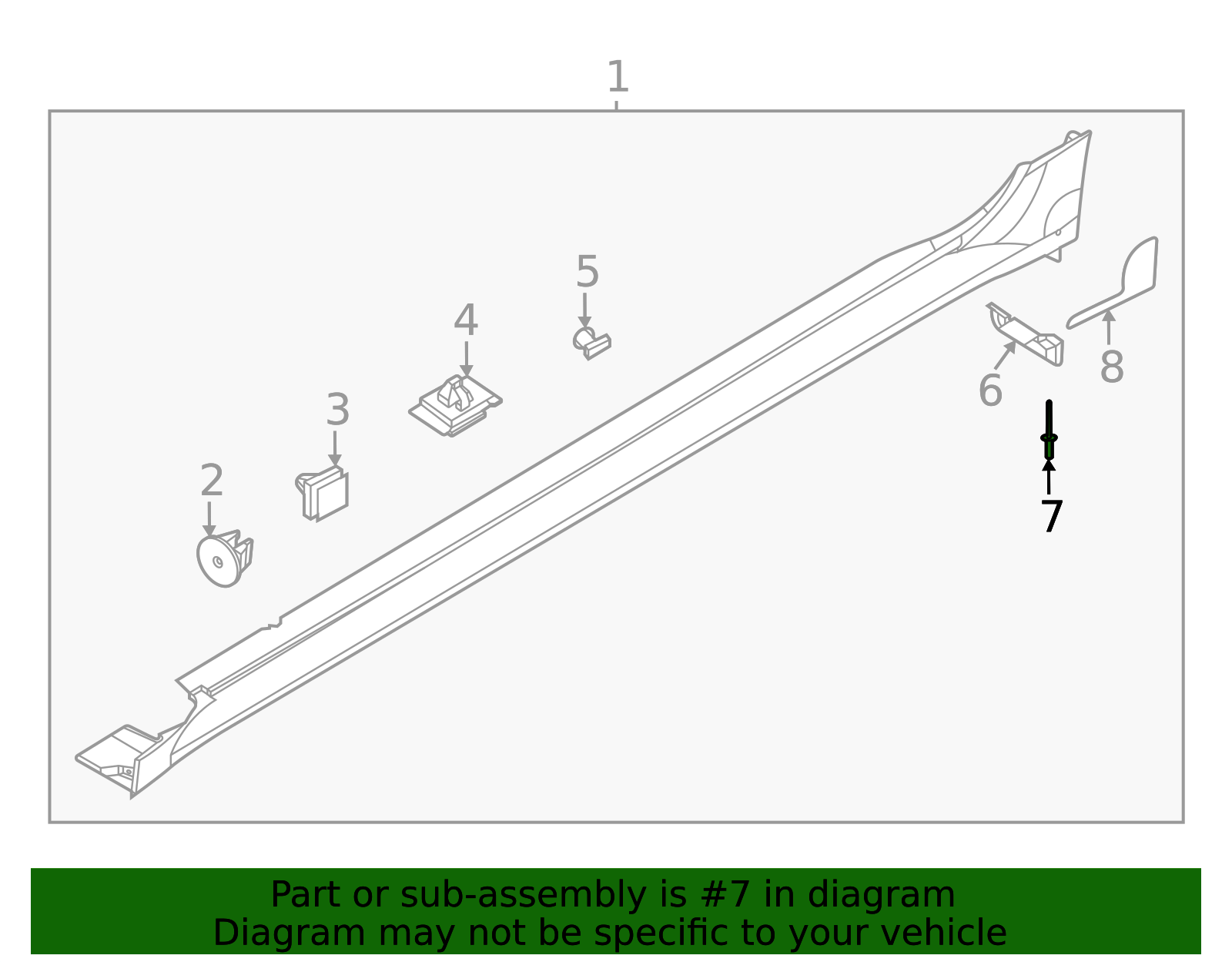 14168-0801B - Deflector Rivet 2021-2026 Kia | Kia.Parts Store