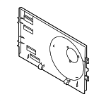 7P0121205B - Cooling System: Shroud for Volkswagen Image