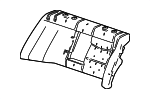 84198826 - Body: Seat Back Pad for Cadillac: CTS Image