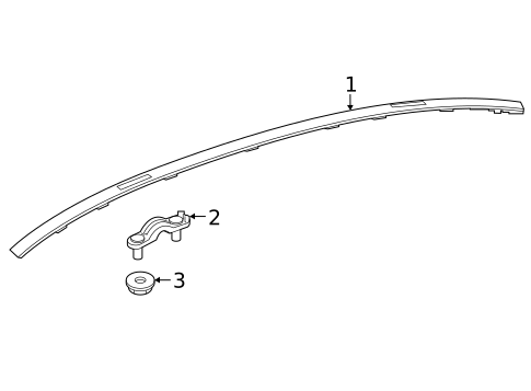 Exterior Trim - Roof for 2025 Mercedes-Benz S 63 AMG&reg; E Performance #0