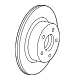 68564978AA - Brakes: Rotor for Jeep: Gladiator, Wrangler Image