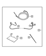 5102013AB - Mopar Accessories - Component Parts: Antenna Cable for Mopar Image